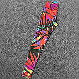 Спортивний костюм жіночий для фітнесу. Комплект лосини і топ для йоги, спорту, тренувань, розмір S (рожевий), фото 3