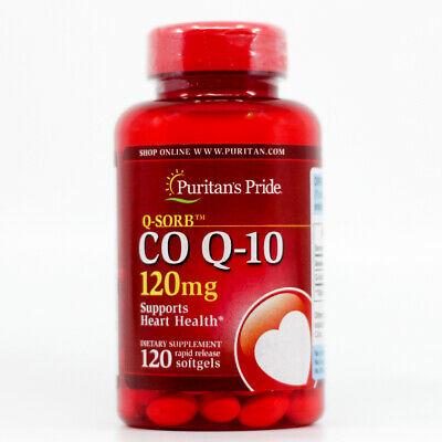 Puritan's Pride CO Q-10 120 mg, Коензим Q10 (120 капс.)