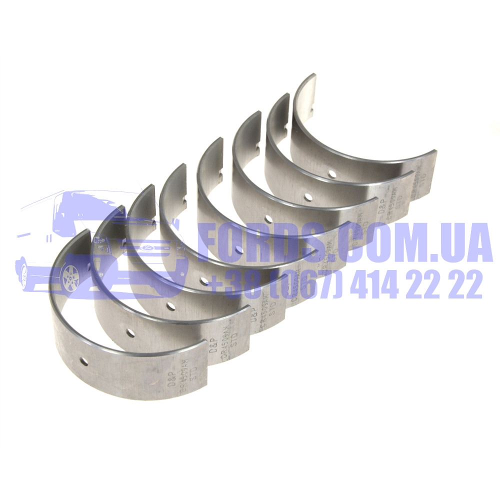 Вкладыши шатунные FORD SIERRA/SCORPIO/TAUNUS/GRANADA (1.3/1.6/1.8/2.0 OHC STD) (1546726/73HM6211A2A/DP4509STD)