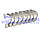 Вкладыши шатунные FORD SIERRA/SCORPIO/TAUNUS/GRANADA (1.3/1.6/1.8/2.0 OHC STD) (1546726/73HM6211A2A/DP4509STD), фото 4
