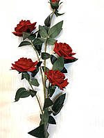 Штучна троянда. Гілка імітація натуральної ( 110 см), фото 6