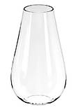 Скляна фігурна ваза h=36 cm Ø=20 cm, фото 2