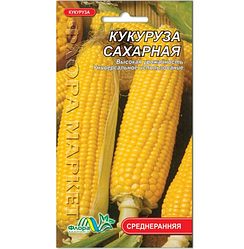 Насіння Кукурудза цукрова 3 г середньорання