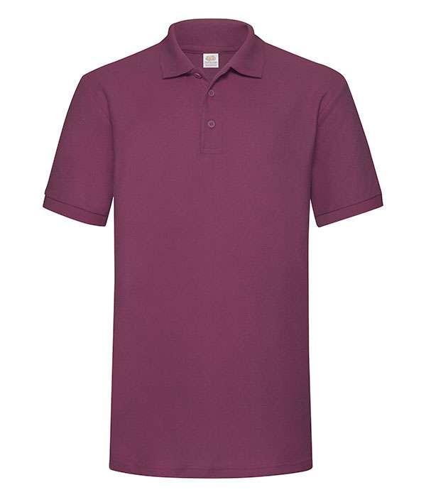 Чоловіча Сорочка Поло 65/35 Heavy Polo 3XL, 41 Бордовий, фото 1