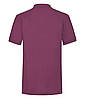 Чоловіча Сорочка Поло 65/35 Heavy Polo 3XL, 41 Бордовий, фото 3