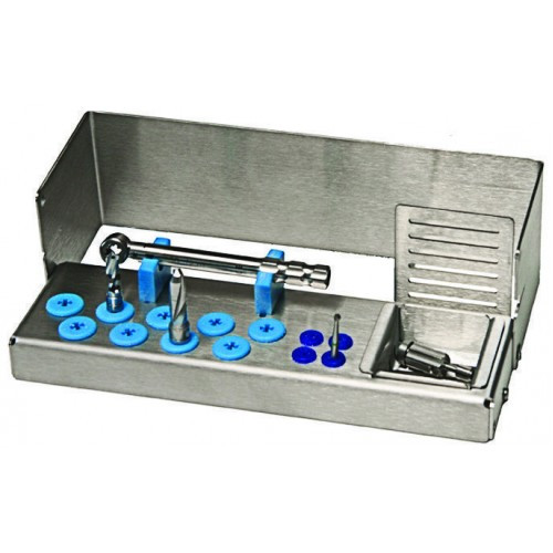 Підставка для імплантів N2 для 13 інструментів і 1 динамометричного ключа, 500501, фото 1