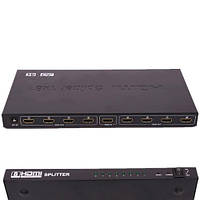 HDMI 1x8 порта 4K 3D сплиттер, разветвитель, коммутатор