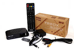 ТВ-тюнер DVB-T2 / C T2BOX 302iD, IPTV, Youtube, USB