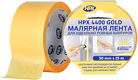 Малярська Стрічка HPX 4400 100С 50 мм х 25 м помаранчева FP5025