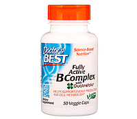 Fully Active B Complex Doctor's Best, 30 капсул