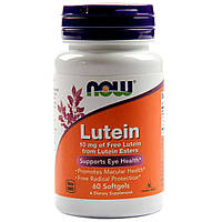 Double Strength Lutein 20 mg NOW, 90 капсул