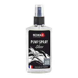 Ароматизатор у машину Nowax Pump Spray Silver 75 мл