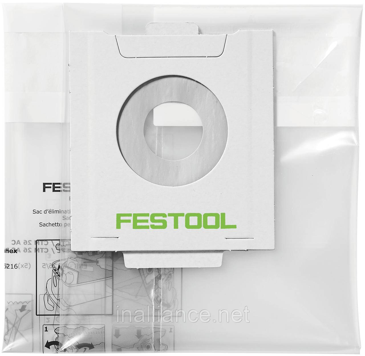 Мішок для утилізації ENS-CT 26 AC/5 Festool 496216