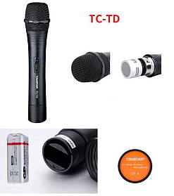 Ручний вокальний мікрофон для 4х канальної радіосистеми Takstar TC-TD