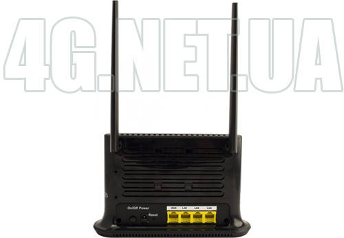 Потужний по прийому стаціонарний 4G/3G wifi роутер для сімкарти з двома виходами на зовнішню антену Quanta Une, фото 3