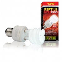 Hagen Exo Terra Reptile UVB200 High Output UVB Bulb лампа-компакт усиленного излучения УФ 13Вт