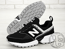 Чоловічі кросівки New Balance 574 Sport V2 Black/White MS574NSA, фото 2