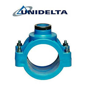 Хомут врезной 25х3/4" PN16 Unidelta