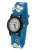 Дитячий годинник наручний яскравий, об'ємний, кольоровий цифра Biaoma Літак