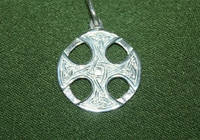 Кельтский крест серебро