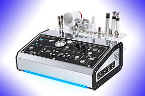 Багатофункціональний косметологічний апарат (мікротоки, ультразвуковий скрабер, молоток тепло-холод, пілінг