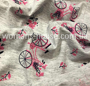 Кулір стрейч пеньє набивний Туреччина Велосипеди КU-01052