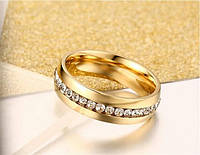 Женское Обручальное кольцо Stellux, нержавеющая сталь, кольцо женское