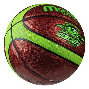 М'яч баскетбольний Movemen PU розмір 7 Circuit салатовий