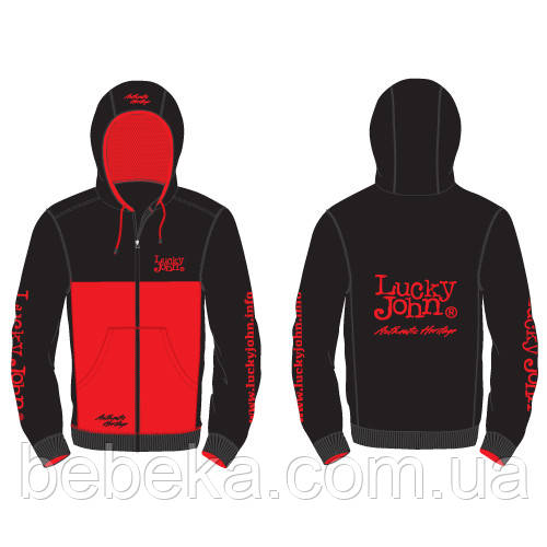 Куртка LUCKY JOHN (чорна) (LJ-103)