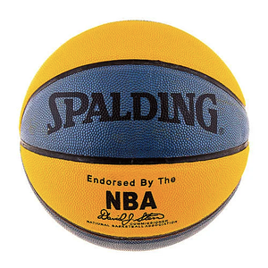 Баскетбольний м'яч універсальний Spalding жовто-синій розмір 7