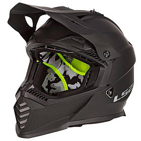 МОТОШЛЕМ КРОСС MX437 FAST EVO MATT BLACK L