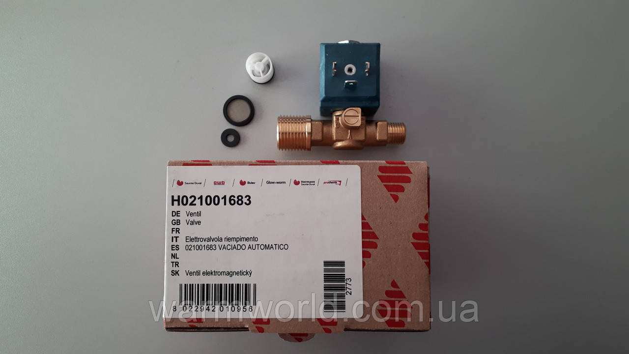 H021001683 Електроклапан підживлення Eura, Thesi Hermann Оригінал!