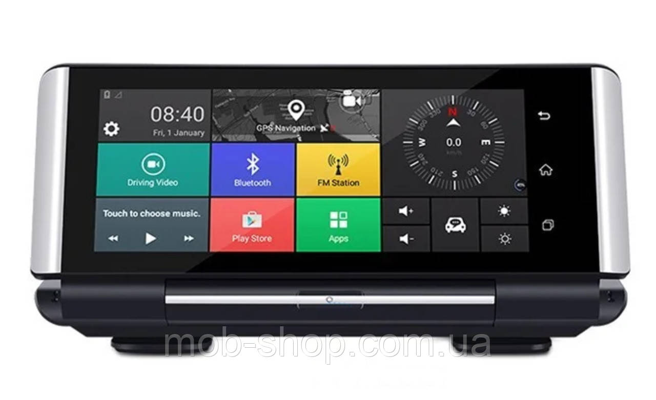 Автомобільний відеореєстратор DVR K6 GPS Android відео реєстратор з навігацією на андроїді