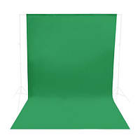 Зелений тканинний фотофон (Хромакей) 3м х 3м