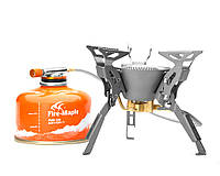 Титановая газовая горелка со шлангом Fire-maple FMS-100T