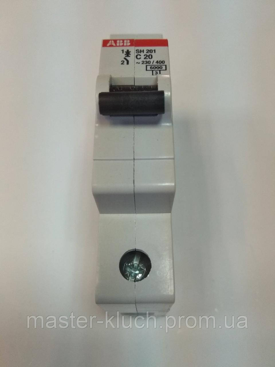 Автоматический выключатель АВВ 20A SH201 - фото 2 - id-p5720369