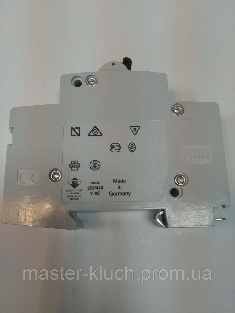 Автоматический выключатель АВВ 20A SH201 - фото 4 - id-p5720369