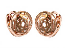 Сережки дитячі XР. Позолота ЧВ. Діаметр: 9 мм.