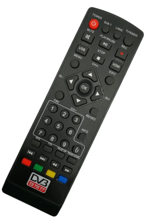Пульт DVB-T2 TCL DVB-777 T3 T5 T7, Орбіта HD-911, Beko, фото 1