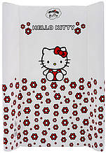 Пеленальний матрац Maltex м'який 50х80 см hello kitty, білий