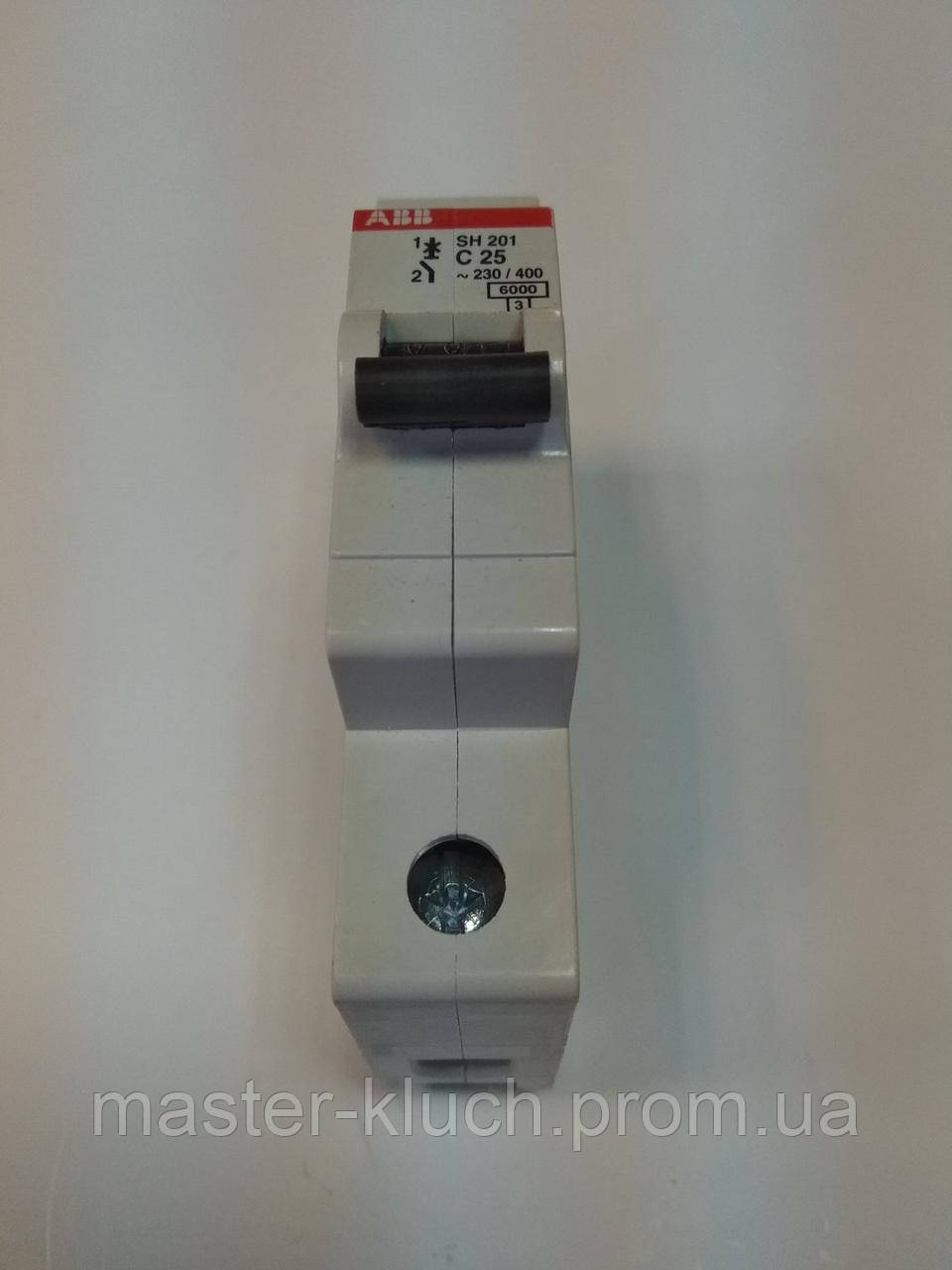 Автоматический выключатель 25A АВВ SH201 - фото 6 - id-p5720373