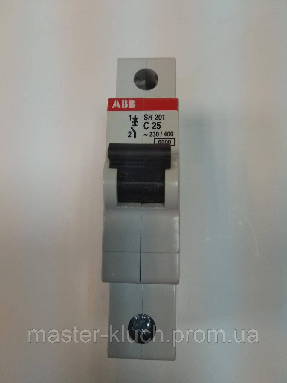 Автоматический выключатель 25A АВВ SH201 - фото 5 - id-p5720373