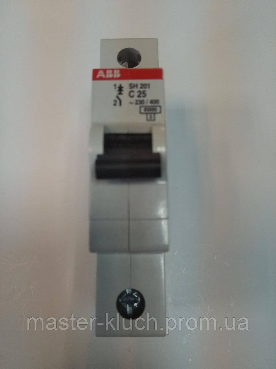 Автоматический выключатель 25A АВВ SH201 - фото 4 - id-p5720373