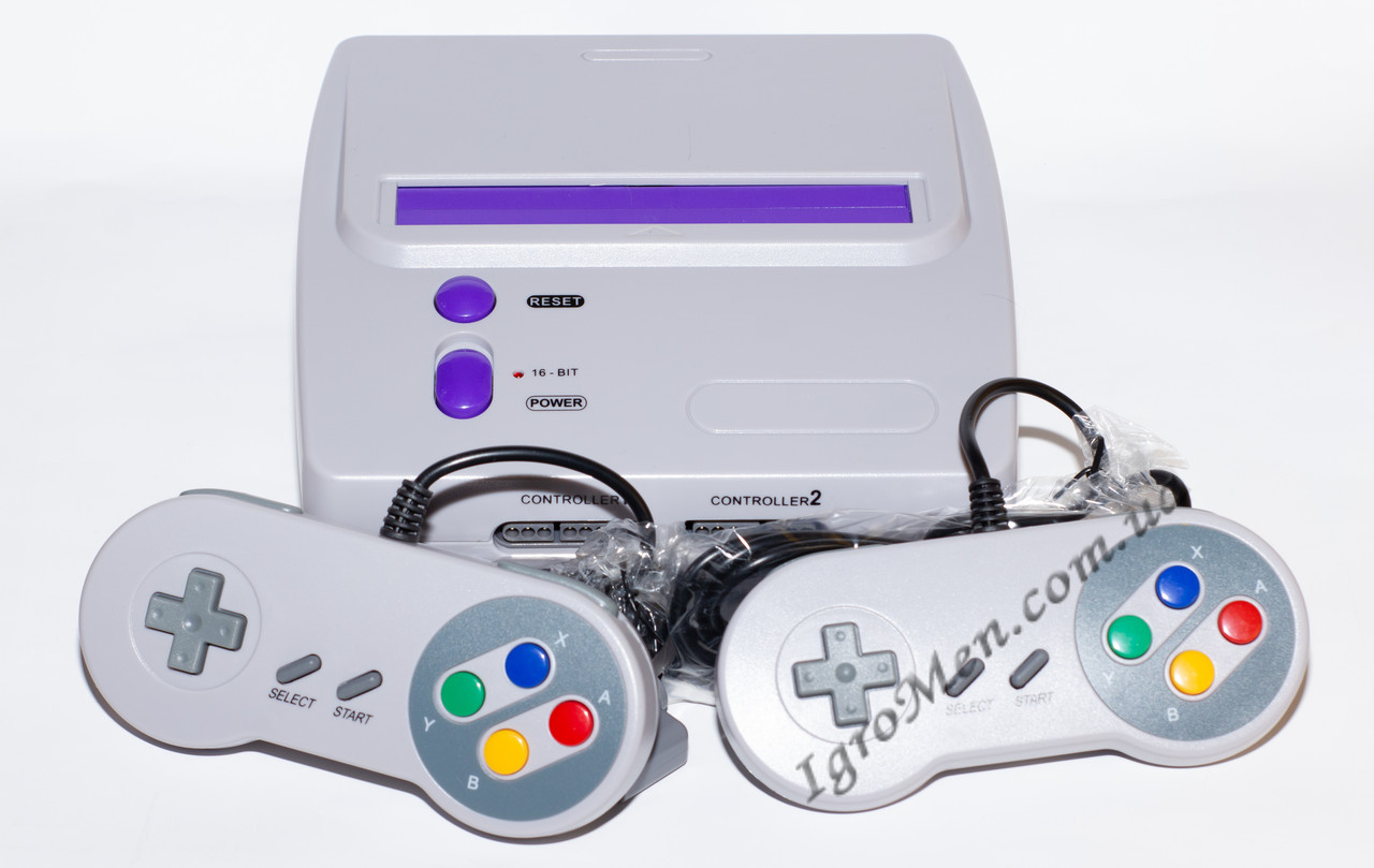 Приставка Super Nintendo (Super Famicom, SNES 16 bit)