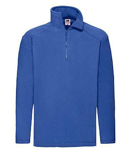 Чоловічий флісовий светр з коміром на замку S, 51 Яскраво-Синій