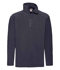 Чоловічий флісовий светр з коміром на замку S, AZ Глибокий Темно-Синій