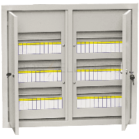 Щит металевий 72 модуля UEC, ЩРв-72з-3 36 УХЛ3 IP31 TREND, MKM14-V-72-30-T, корпус внутрішній, бокс
