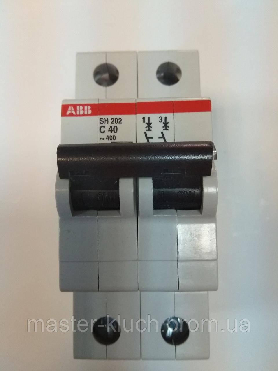 Автоматический выключатель 40А АВВ SH202 - фото 3 - id-p5720484