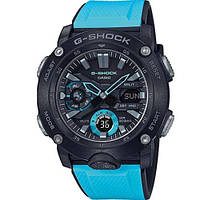 Наручные часы мужские ударопрочные оригинальные Casio G-Shock GA-2000-1A2ER Япония с полимерным ремешком