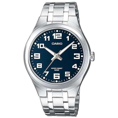 Чоловічі годинники з кварцовим механізмом Casio Collection MTP-1310PD-2BVEF зі сталевим браслетом